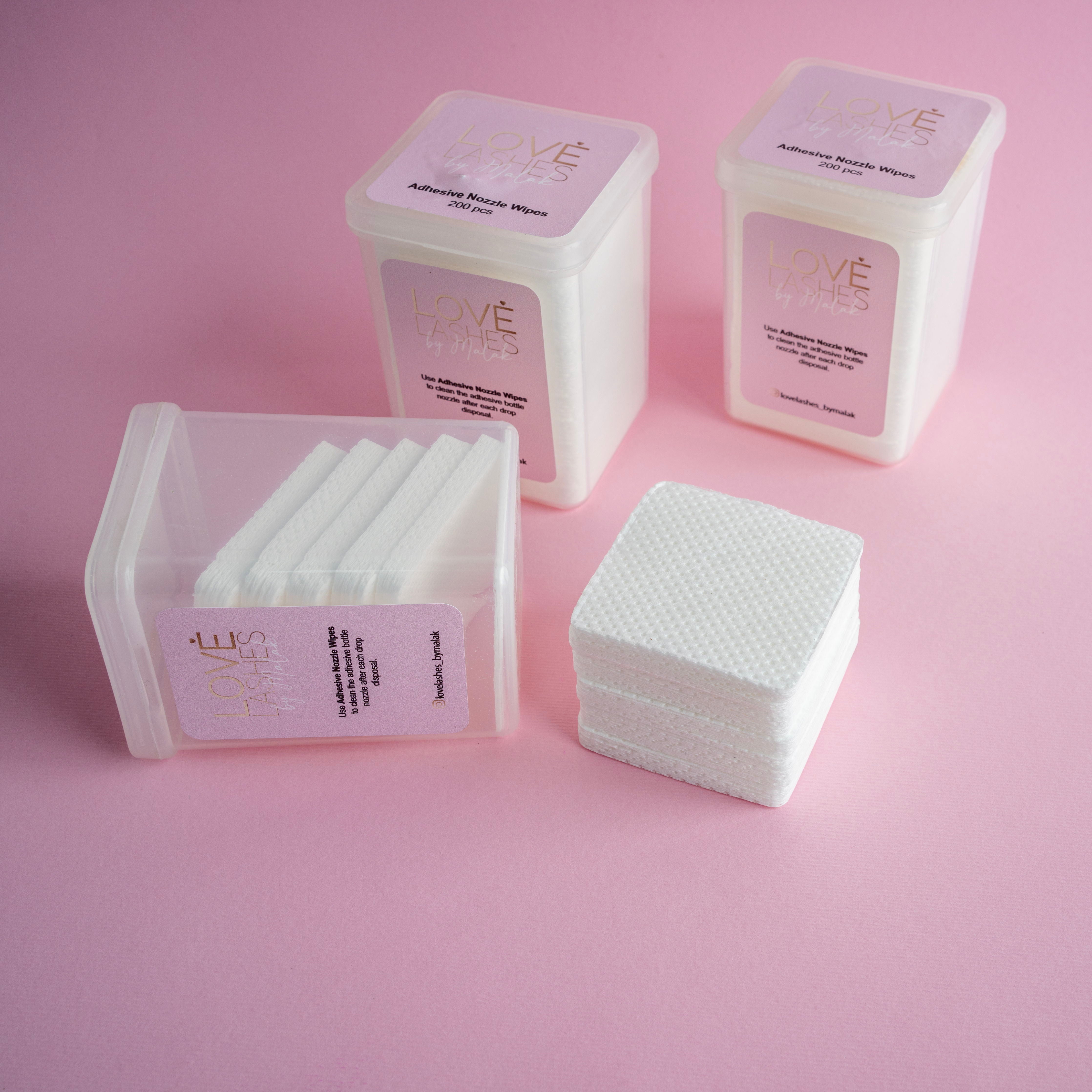 Lint-Free Paper Cotton Wipes Eyelash Glue Remover